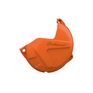 PROTECTION DE CARTER D' EMBRAYAGE POLISPORT ORANGE KTM SX 125 / EXC 125 / HUSQVARNA