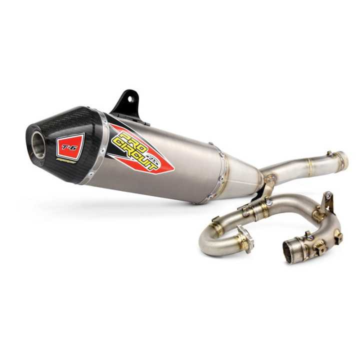 Ligne complète PRO CIRCUIT T-6 Euro - Kawasaki KX-F 250 2021-24