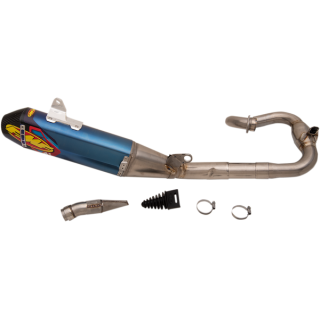 LIGNE COMPLETE D'ECHAPEMENT FMF FACTORY 4.1 RCT BLEU YAMAHA 250 YZF 2019-24