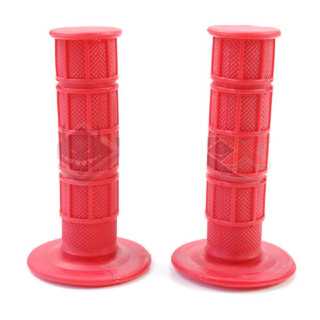 POIGNEES ROUGE SOFT GRIP DIRT BIKE BASTOS