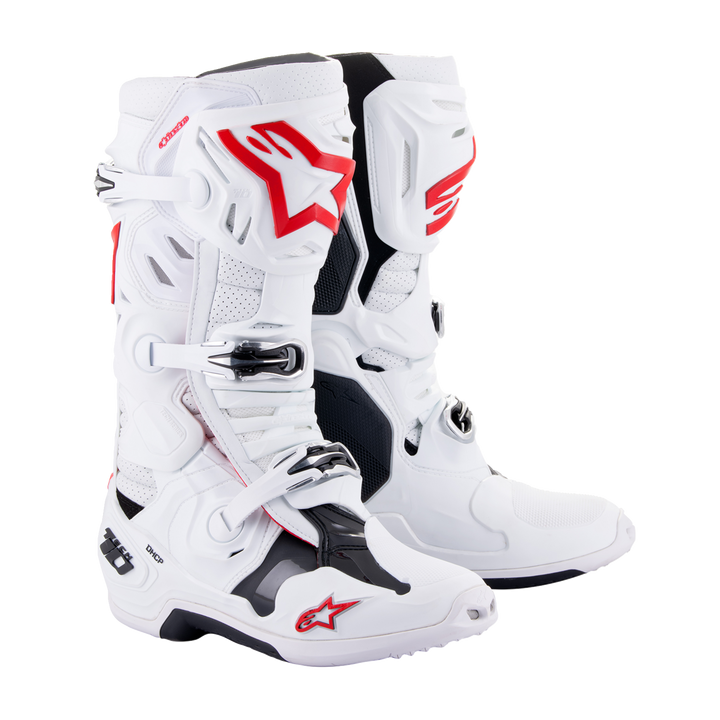 BOTTES CROSS ALPINESTAR SUPERVENTILEES BLANCHE TECH 10