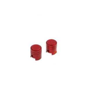 Capuchons bouchons de valve RFX sport Piston rouge 2pcs