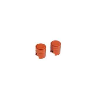 Capuchons bouchons de valve RFX sport Piston orange 2pcs