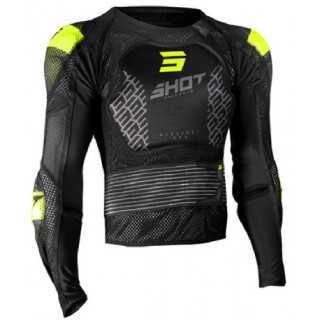 GILET MOTO CROSS SHOT AIRLIGHT EVO 2.0 BLACK GREY