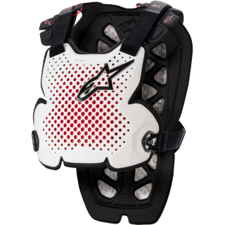 PARE-PIERRE MOTO CROSS ALPINESTARS A-1 BLANC