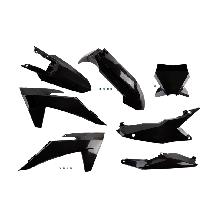KIT PLASTIQUES CARENAGE UFO NOIR KTM SX 125 250 SXF 250 350 450 2023-24