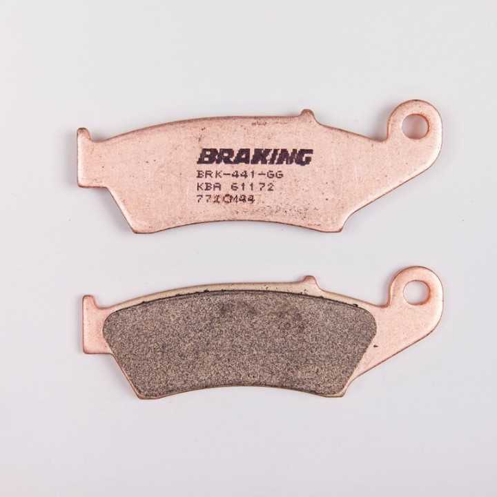 PLAQUETTES DE FREIN AVANT BRAKING KAWASAKI KX 125 1995-08