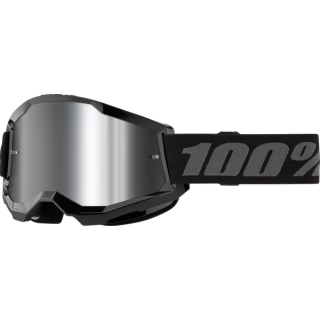 LUNETTES MASQUE 100% THE STRATA 2 GOGGLE NOIR MIRROR