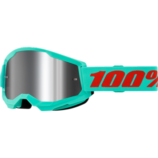 LUNETTES MASQUE 100% THE STRATA 2 GOGGLE MAUPITI MIRROR GRIS