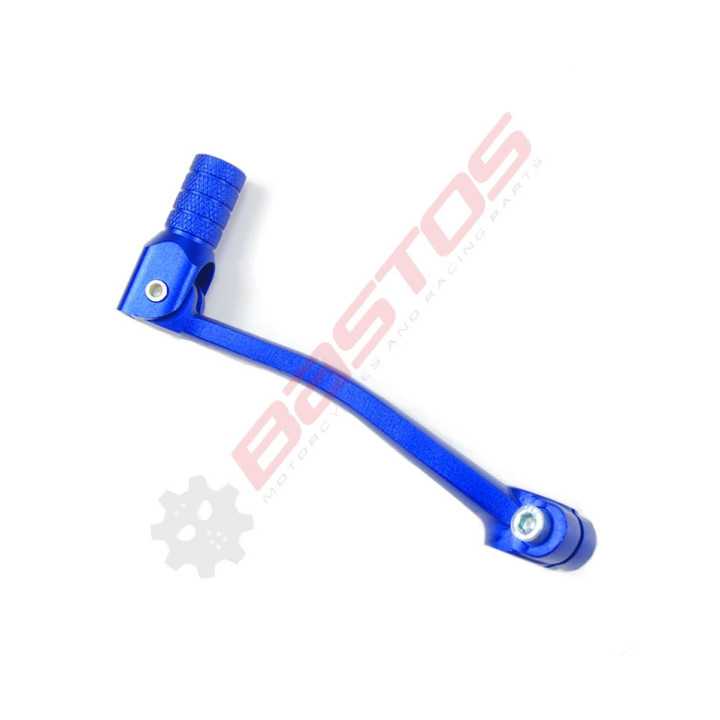 SÉLECTEUR VITESSE ALUMINIUM ANODISÉ BLEU BASTOS YCF 125 140 150
