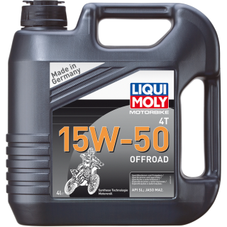 HUILE MOTEUR 4temps 15W50 OFFROAD LIQUIMOLY - 4Litre