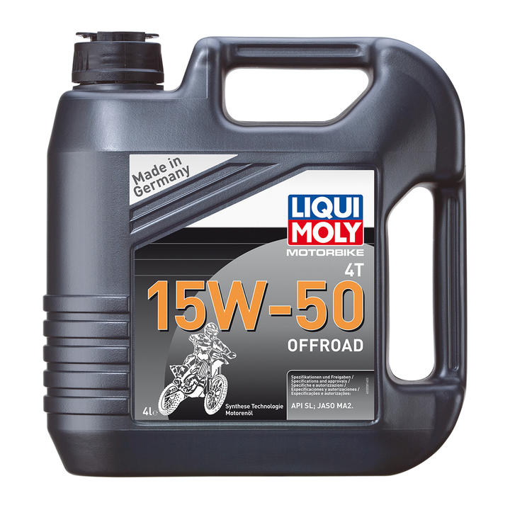 HUILE MOTEUR 4temps 15W50 OFFROAD LIQUIMOLY - 4Litre