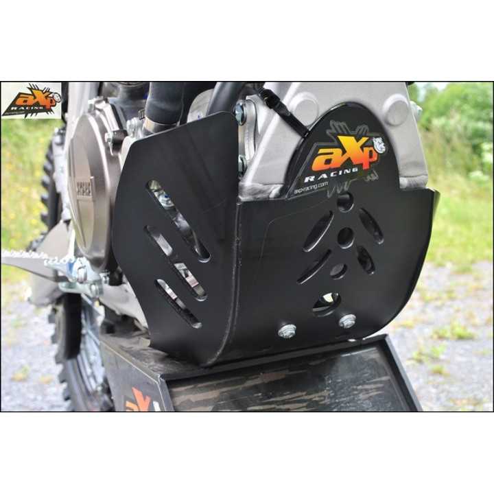SABOT GP PROTECTION MOTEUR AXP YZF 450 15/17 NOIR ROUGE