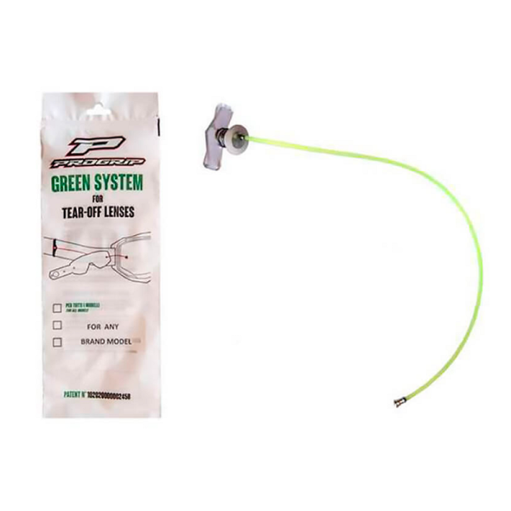 RECUPERATEUR TEAR OFF DE MASQUE GREEN SYSTEM UNIVERSEL PRO GRIP