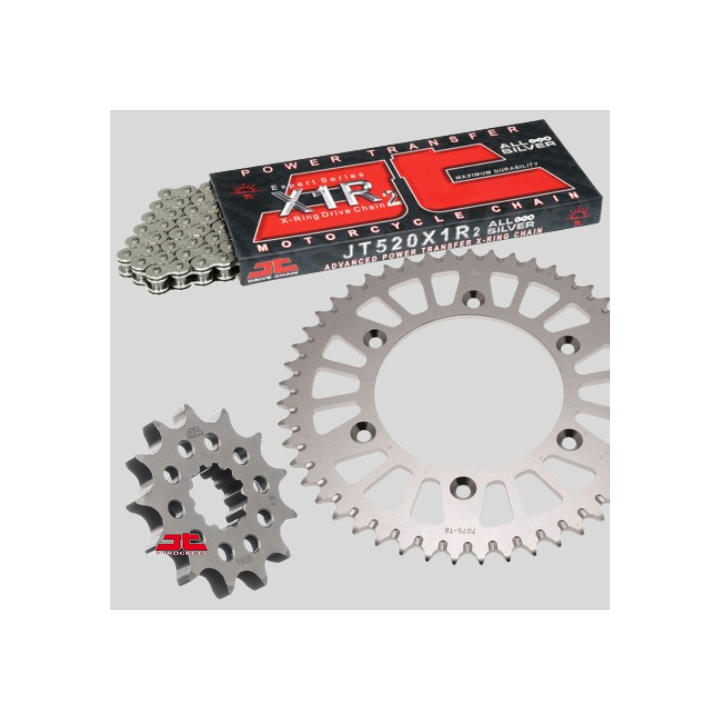 KIT CHAINE JT HDS SUPER RENFORCE YAMAHA YZ 250 99-21