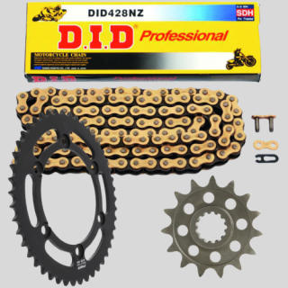 KIT CHAINE DID-PBR SUPER RENFORCE YAMAHA YZ 125 04-21