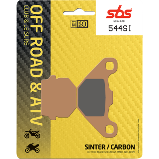 PLAQUETTES DE FREIN ARRIERE SBS 544SI SUZUKI RM 85 2002-04