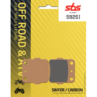 PLAQUETTES DE FREIN ARRIERE SBS 592SI KAWASAKI KX 65 2000/2024