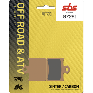 PLAQUETTES DE FREIN ARRIERE SBS 872SI KTM SX 85 2011/2024