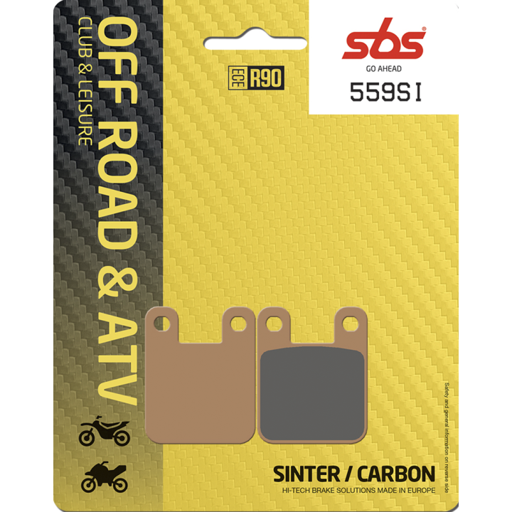 PLAQUETTES DE FREIN AVANT SBS 559SI KTM SX 65 2000/2001