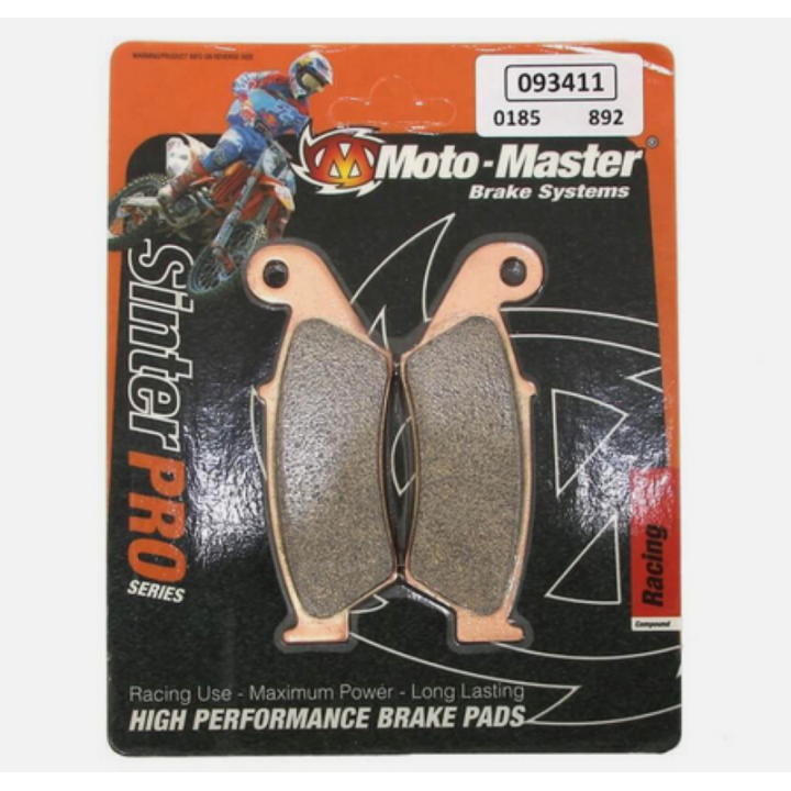 PLAQUETTES DE FREIN AVANT MOTO-MASTER YAMAHA WRF 250 2001-16