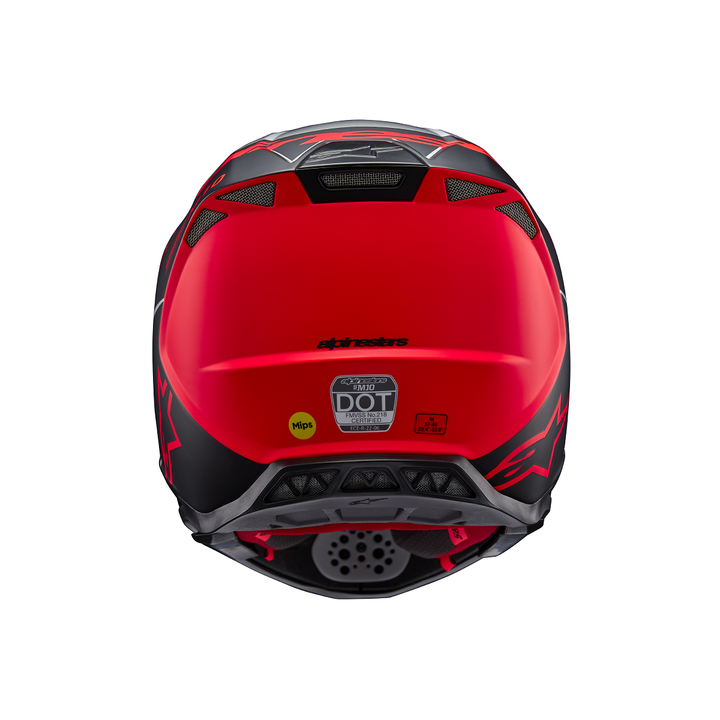 Casque Alpinestars Supertech M10 Flood Argent