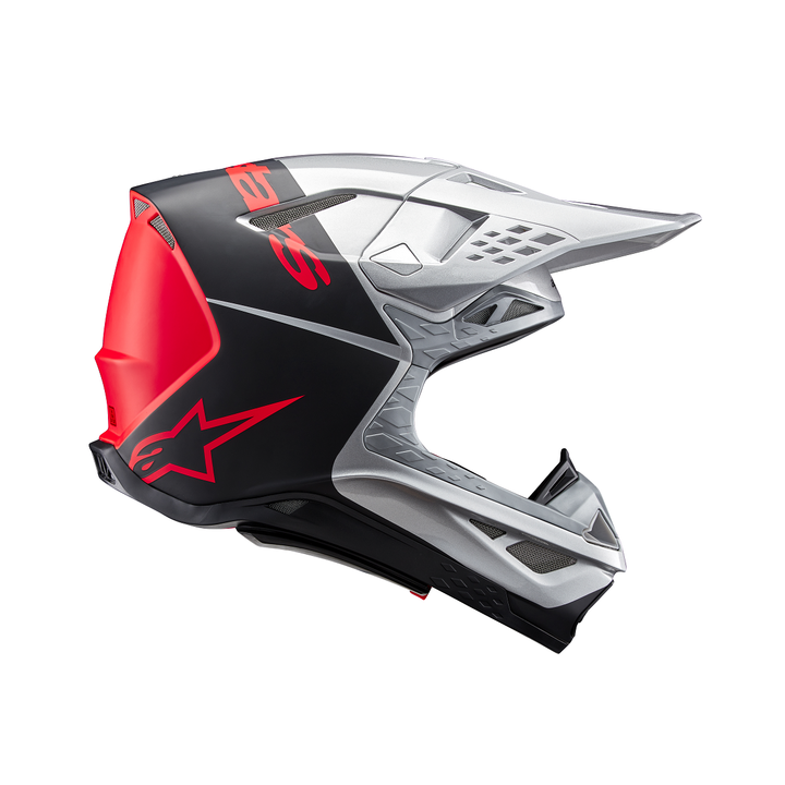 Casque Alpinestars Supertech M10 Flood Argent