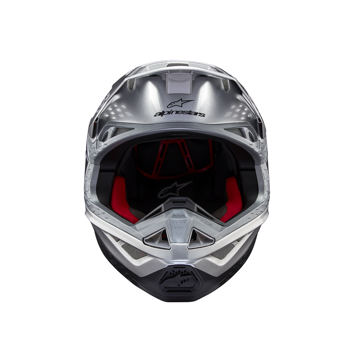 Casque Alpinestars Supertech M10 Flood Argent