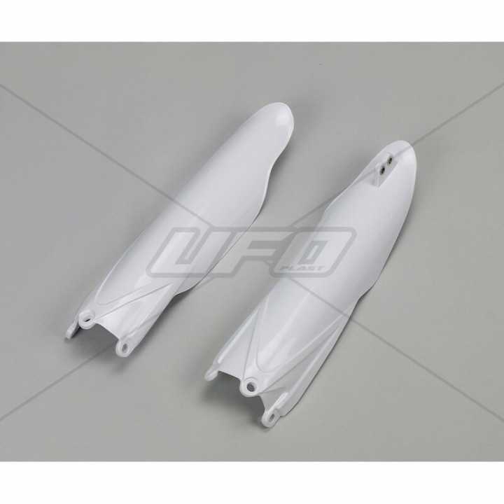 PROTECTIONS DE FOURCHE UFO BLANC YAMAHA YZ 125 2022-24