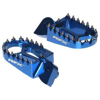 REPOSE PIEDS RFX PRO BLEU YAMAHA YZ YZF 125 250 1999-2024