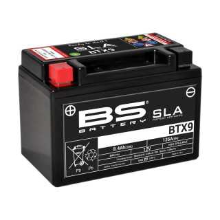 BATTERIE BS sans entretien active usine - BTX9 KAWASAKI Z900