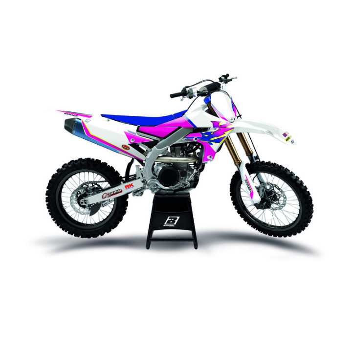KIT DÉCO COMPLET RETRO BLACKBIRD YAMAHA YZ 125 - 250 2002-21