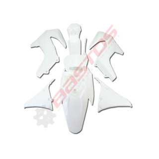 KIT PLASTIQUES CARENAGE BASTOS MXF 125 140 150 BLANC
