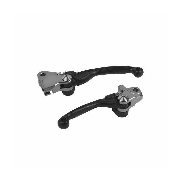 Kit leviers POLISPORT Pivot APT incassables SUZUKI 250 RMZ 2007-22
