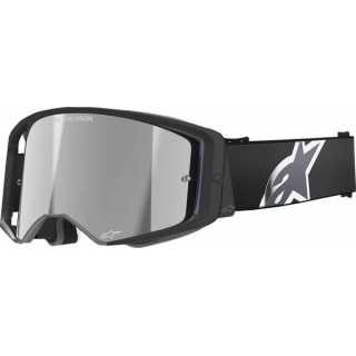 MASQUE LUNETTES Alpinestars Supertech Corp noir ECRAN IRIDIUM gris