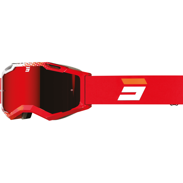 LUNETTES MASQUE CROSS SHOT IRIS 2.0 FUSION RED GLOSSY