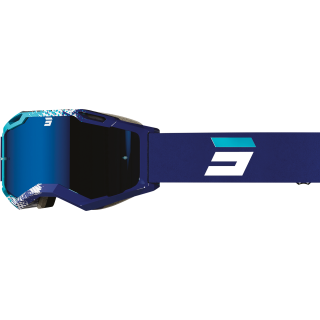 LUNETTES MASQUE CROSS SHOT IRIS 2.0 FUSION BLUE GLOSSY