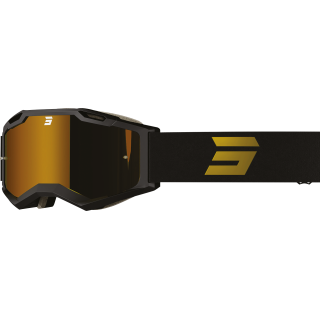 LUNETTES MASQUE CROSS SHOT IRIS 2.0 TECH GOLD GLOSSY