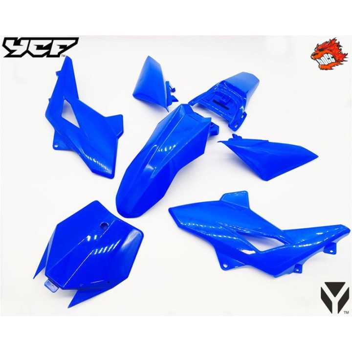 KIT PLASTIQUES CARENAGES COMPLET POUR YCF 50 CC THERMIQUE ET ELECTRIQUE 2012-25