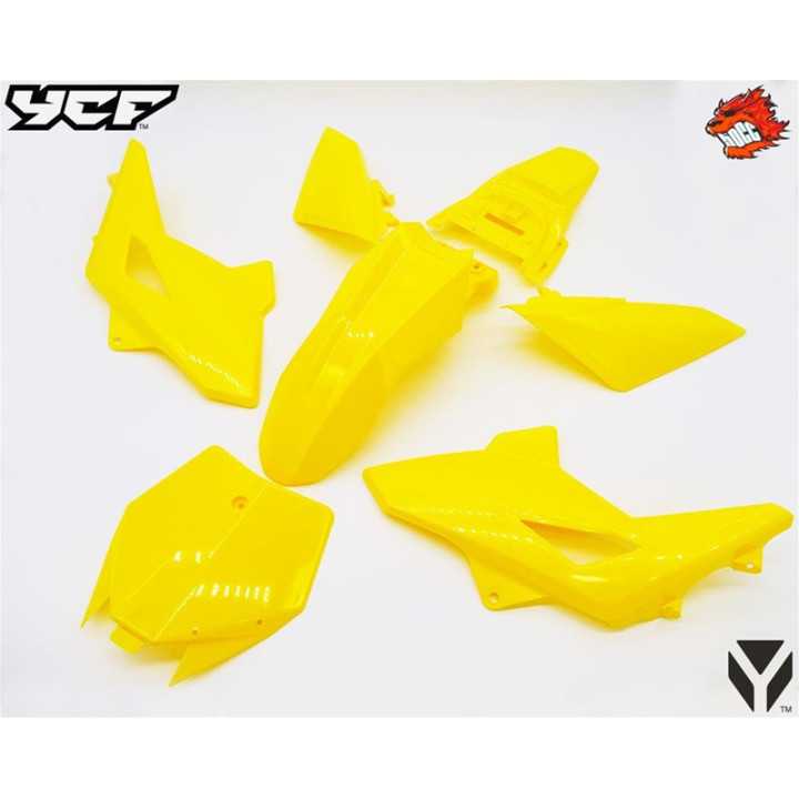 KIT PLASTIQUES CARENAGES COMPLET POUR YCF 50 CC THERMIQUE ET ELECTRIQUE 2012-25