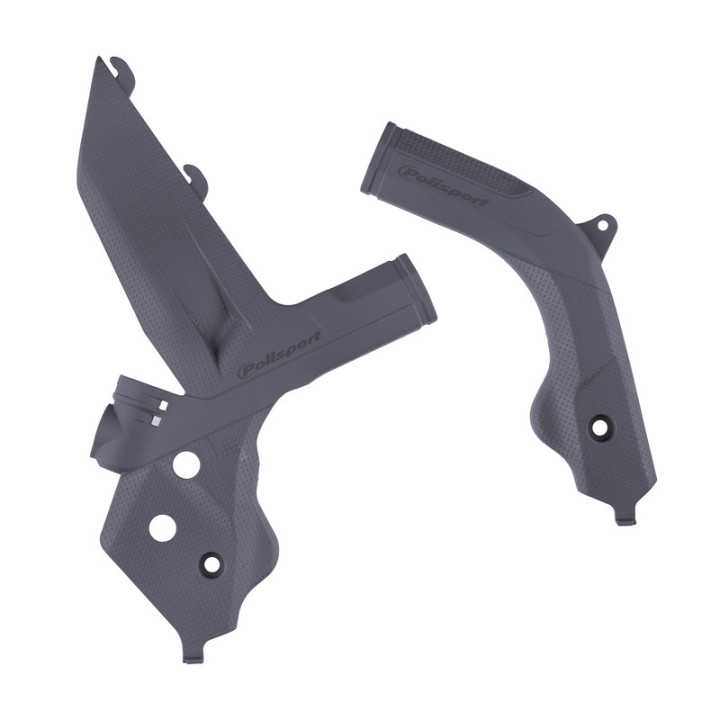 PROTECTIONS DE CADRE GRISE POLISPORT KTM SX 125 ET 150 2019-2022