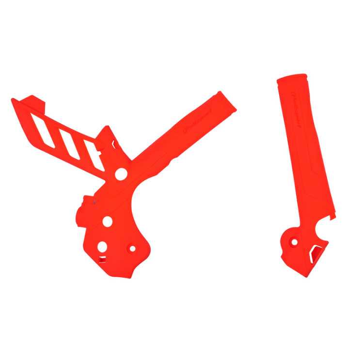 PROTECTIONS DE CADRE ORANGE POLISPORT KTM SX 250 ET SXF 250 2011-2015