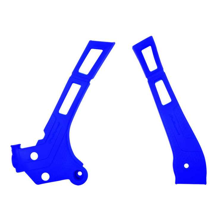 PROTECTIONS DE CADRE BLEUE POLISPORT YAMAHA YZ 125 ET 250 2005-2024