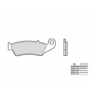 PLAQUETTES DE FREIN AVANT BREMBO HONDA 250 ET 450 CRF 2002-2024