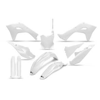 Kit plastiques carénage complet UFO BLANC KAWASAKI KXF 250 450 2024-2025