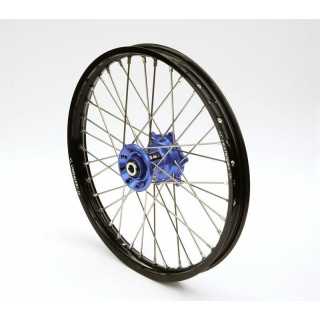 Roue avant complète RFX 21x1,60 jante noir moyeu bleu Suzuki RMZ 250 450 2005-24