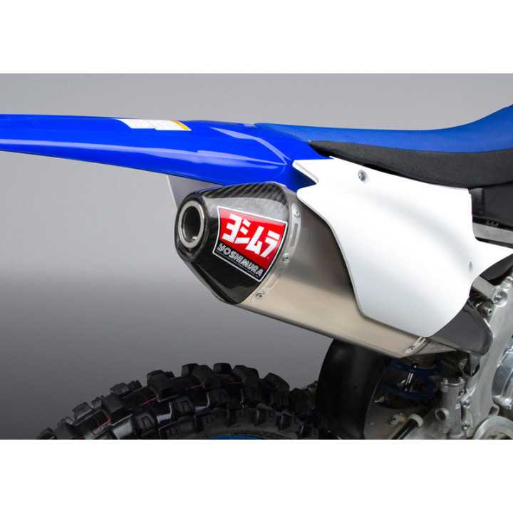 LIGNE COMPLETE YOSHIMURA USA RS4 Signature Série INOX-SILENCIEUX ALU YAMAHA YZF 450 POT D'ECHAPPEMENT 2018-2020