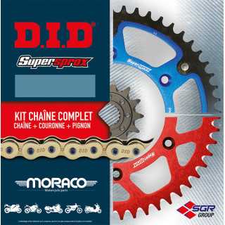 Kit chaine DID SUPERPROX type 520VX3 13/49 COURONNE ALU Honda CRF 250 2022-25 CRF 450 2017-25