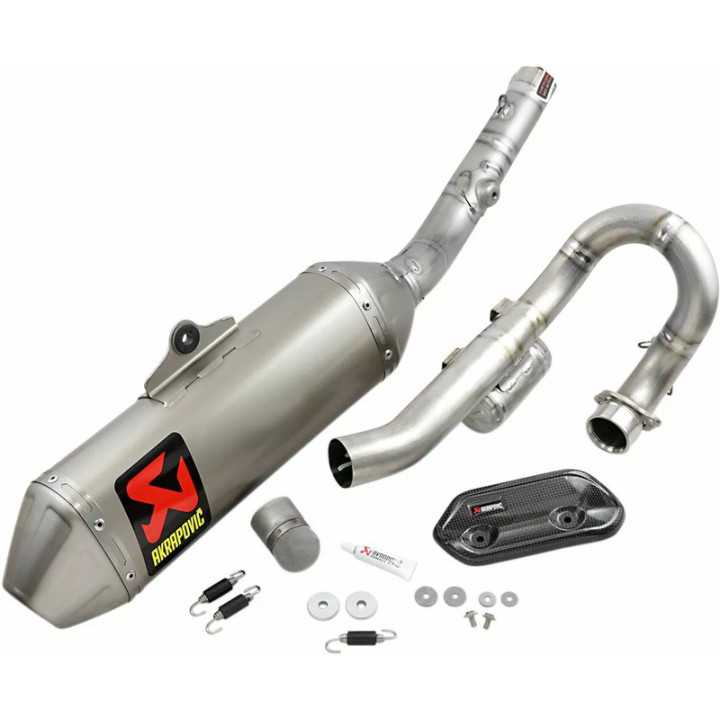 LIGNE COMPLETE AKRAPOVIC EVOLUTION LINE TITANE KAWASAKI KXF 450 2019-2023