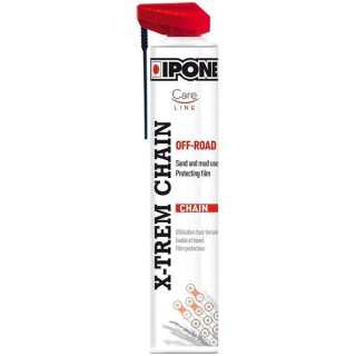 GRAISSE BOMBE CHAINE IPONE SPRAY CARELINE X-TREM CHAIN OFF ROAD 750ML ,moto
